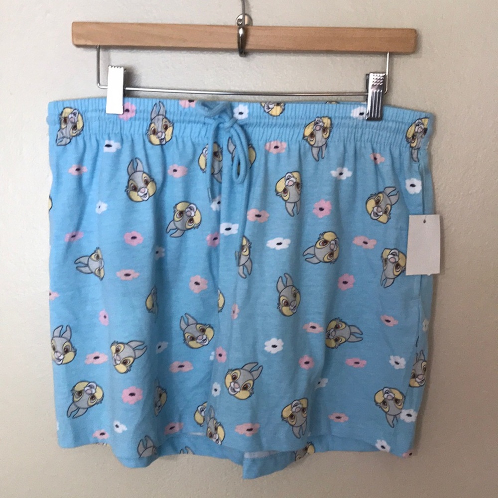 NEW‎ Disney Thumper Bunny Print Shorts